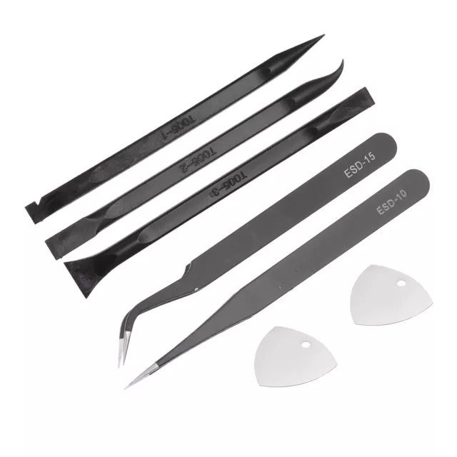 5pcs Opening Pry Repair Tools Kit Carbon Fiber Mini Crowbar Flat Bar Set