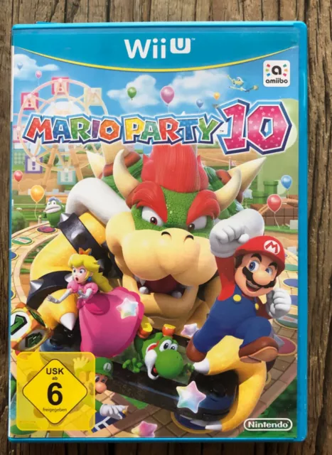 Mario Party 10 (Nintendo Wii U, 2015) neuwertig