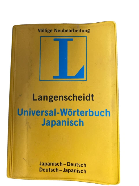 Langenscheidt Universal-Wörterbuch Japanisch