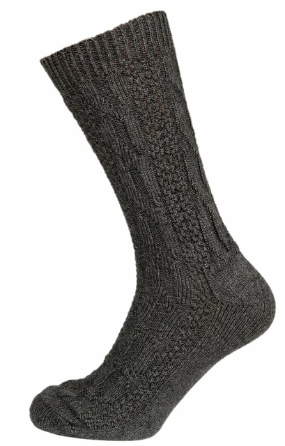 Schuhmacher Traditional Costume Socks CS528 Anthracite