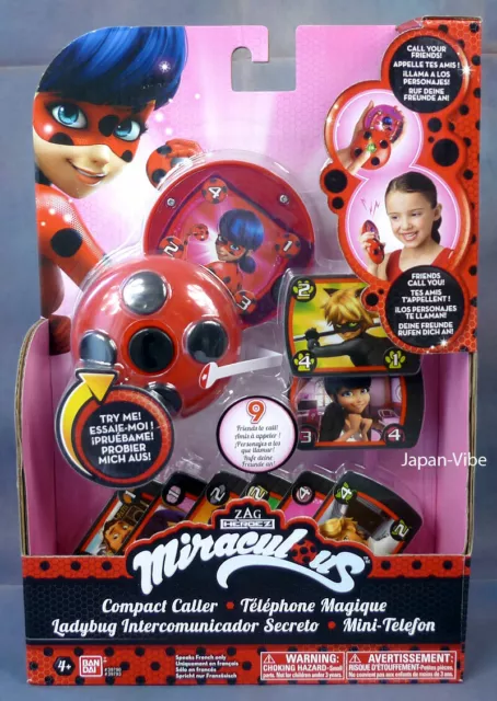 MIRACULOUS - LADYBUG'S Compact Caller FRENCH 1/1 Accessory Bandai No Figure  Doll $89.99 - PicClick