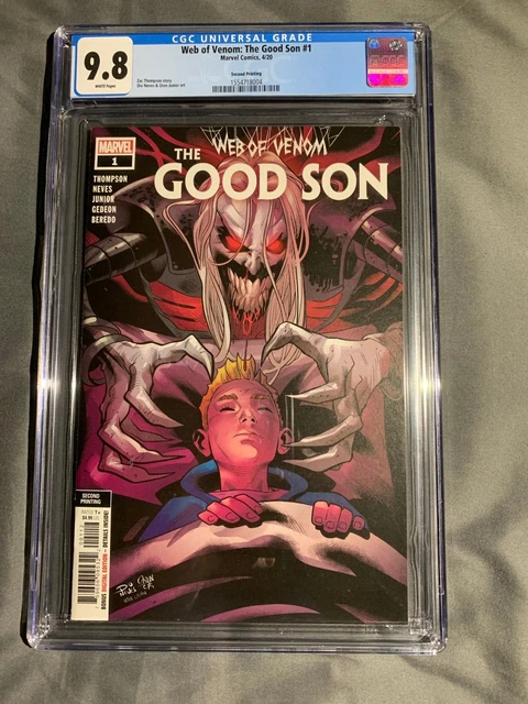 Web of Venom The Good Son #1 2nd printing CGC 9.8 Marvel Comics 2020 Knull