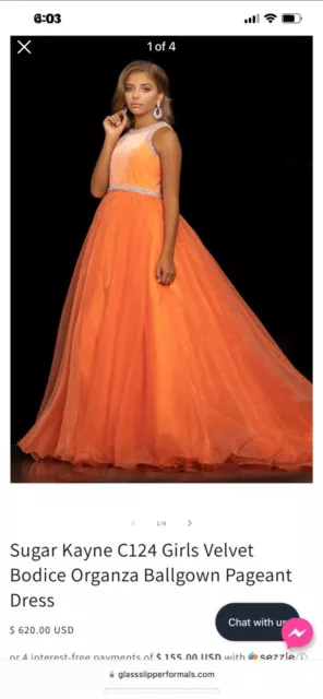Sugar Kayne Girls Pageant Dress