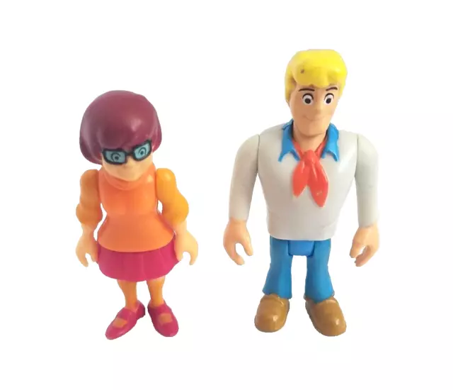 4.5 Velma Dinkley Scooby Doo Thinkway Action Figure Articulated Loose