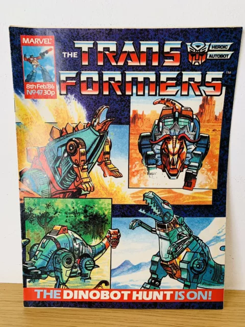 Transformers Comic #47 Marvel UK