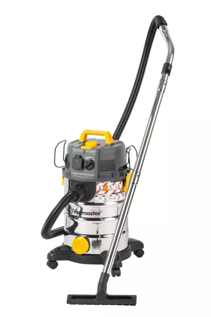 L Class Dust Extractor PCF Wet & Dry Vacuum 1400W 30L 240V Vacmaster