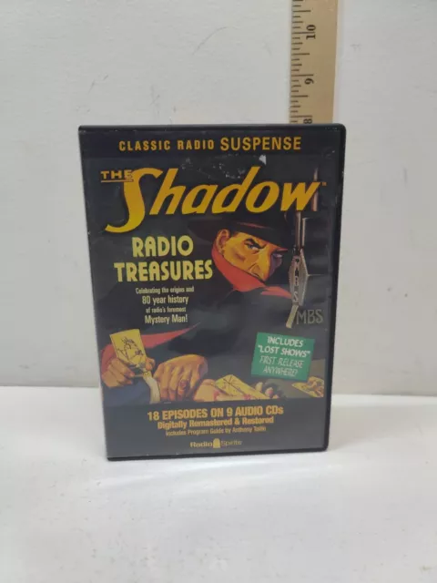 The Shadow Radio Treasures Audio Cd Classic Radio Suspense Radio Spirits