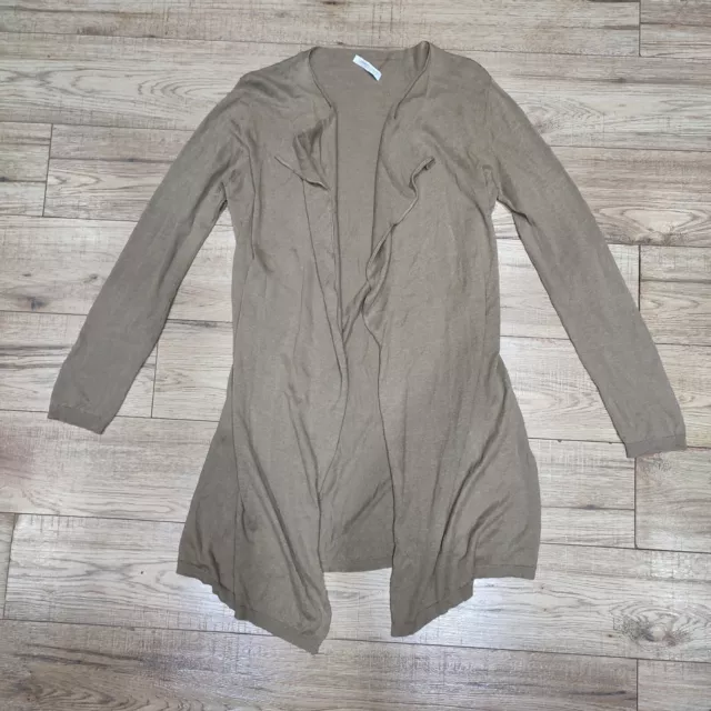 Camel sales waterfall cardigan