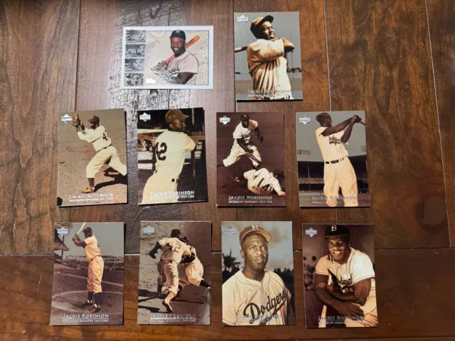 1996 Upper Deck | Jackie Robinson | Gold Set | 1-9 | HOF