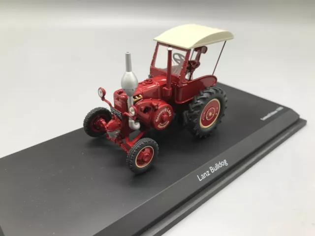 Modelo de coches 1:43 Schuco Lanz Bulldog con techo 03376 con embalaje original 2