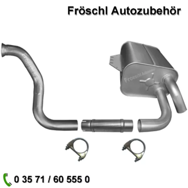 Auspuff Hosenrohr Flexrohr Schalldämpfer für LKW Mercedes Atego 4.2 3009039 k*