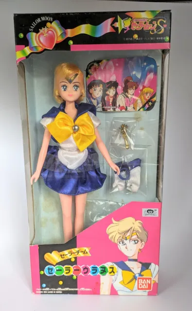 Sailor Moon S BANDAI Sailor Uranus Doll Figure Original Japan Rare