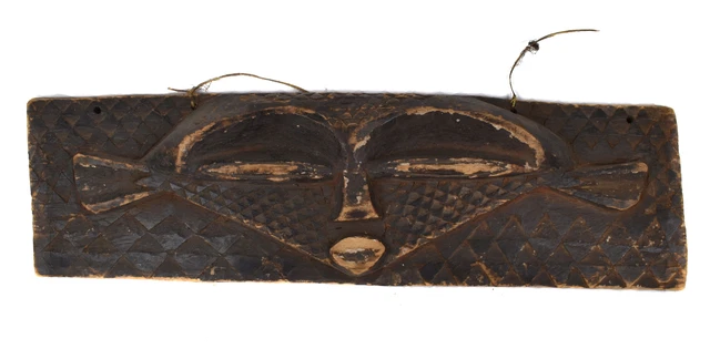 Pende Plaque Mask Congo African Art