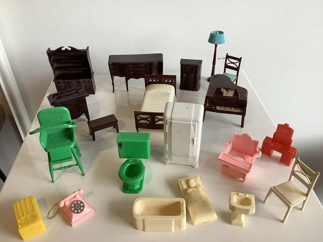VINTAGE KLEEWARE DOLLS house Furniture Lot 85.00 PicClick AU