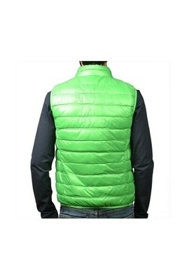 GILET UOMO EA7 EMPORIO ARMANI Jeans Piumino Smanicato Con Zip Logo Verde  Green EUR 99,99 - PicClick IT