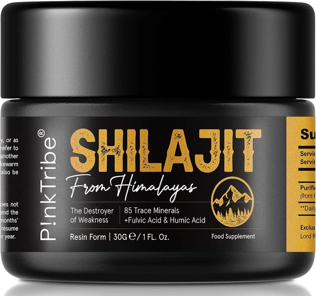SHILAJIT RESIN, ORIGINAL Himalayan Shilajit 30g - Gold Grade 100% Pure ...
