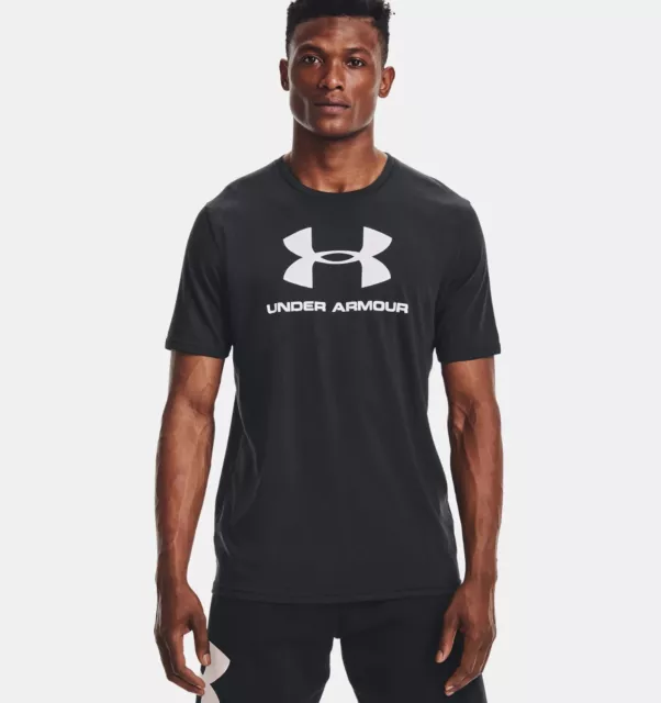 T-SHIRT  MAGLIA UNDER ARMOUR UA Sportstyle Logo MANICA CORTA 1329590 NERO