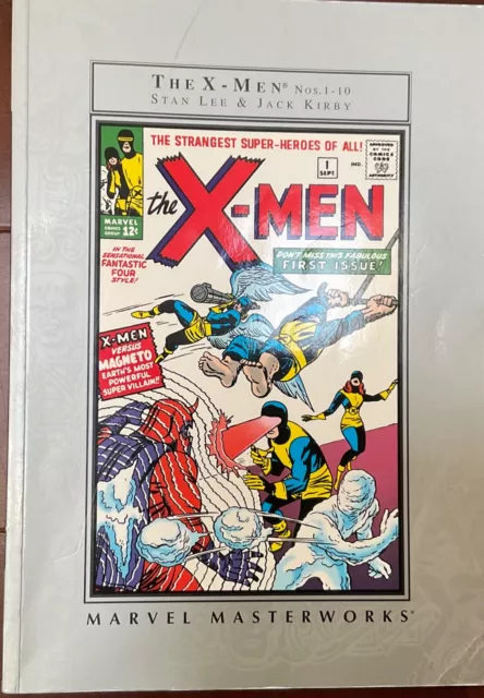 THE X-MEN NOS. 1- 10 (MARVEL MASTERWORKS, VOLUME 1) By Stan Lee & Jack Kirby