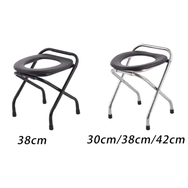 Squat Toilet Seat Stool Moveable Easy to Clean Rounded Edges for Hotel