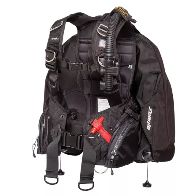 Zeagle Ranger SCUBA Diving Buoyancy Compensator BC BCD Vest Size Medium