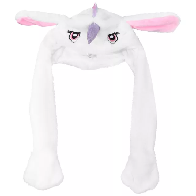 Cappello Unicorno Divertente Peluche Orecchio Movimento Cappello Saltante Cosplay Festa Carino Cappello Unicorno