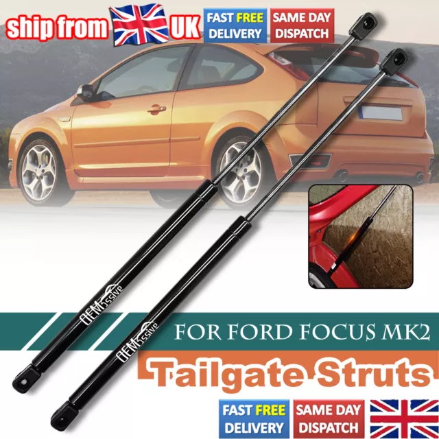 2x Rear Tailgate Boot Gas Struts Support For Ford Focus MK2 Hatchback 2004-2012