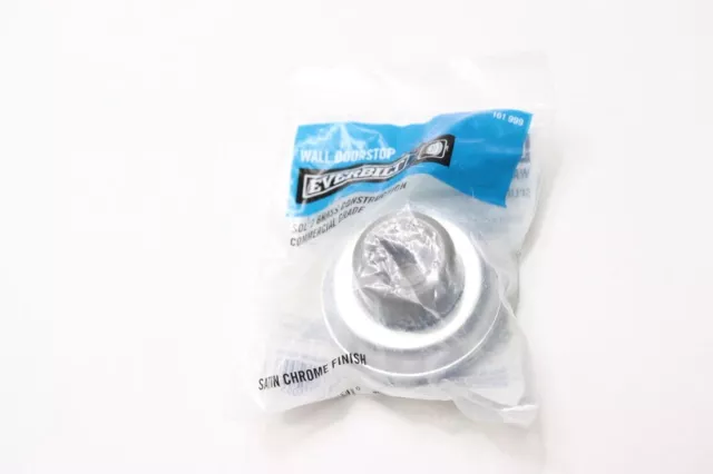 Door Stopper Everbilt Satin Chrome Wall Mount Commercial Grade 161 999 Lot of 26