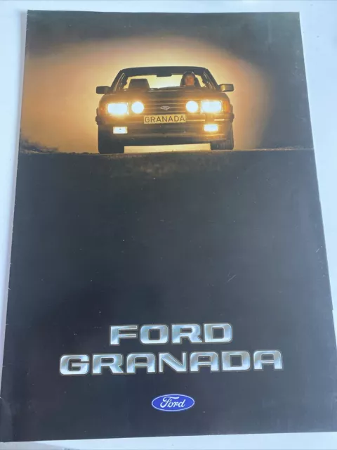 Catalogue brochure Katalog Prospekt FORD GRANADA Année 1983 8 pages