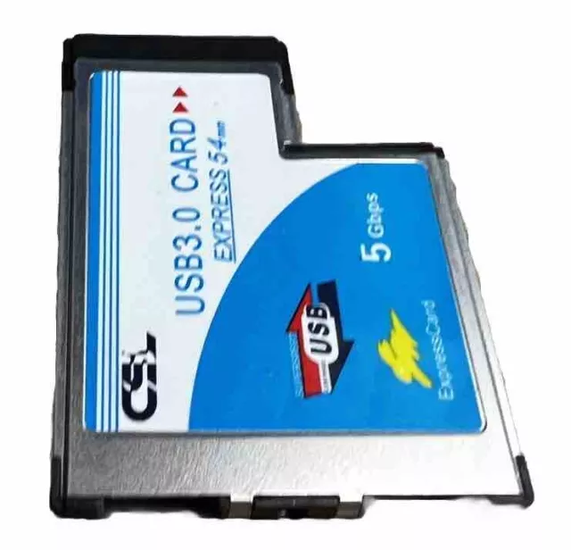 2 Port Express Card 54 2 port USB 3.0 extra Slim