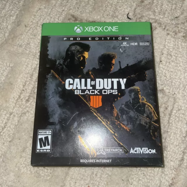 Call of Duty: Black Ops IIII 4 Pro Edition (Microsoft Xbox One, 2018) Complete