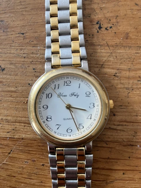 Montre Femme Vintage Michel Delaby Quartz - Boîtier Argenté, Bracelet Acier | Occasion Fonctionnelle
