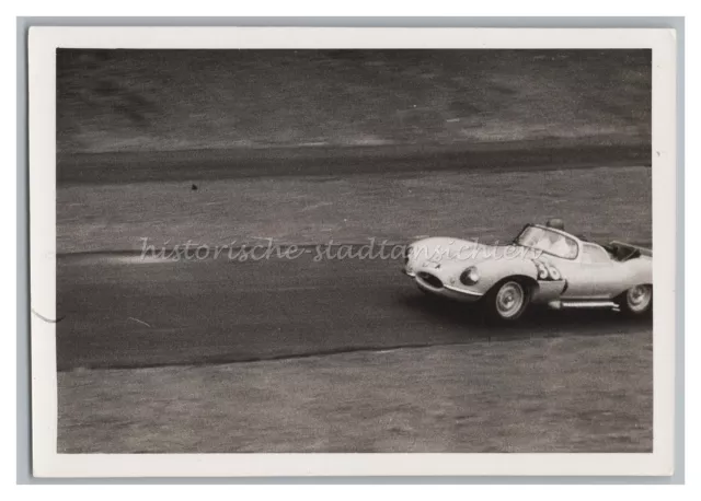 Silverstone Circuit England JAGUAR XK-SS Racing Car Car Photo