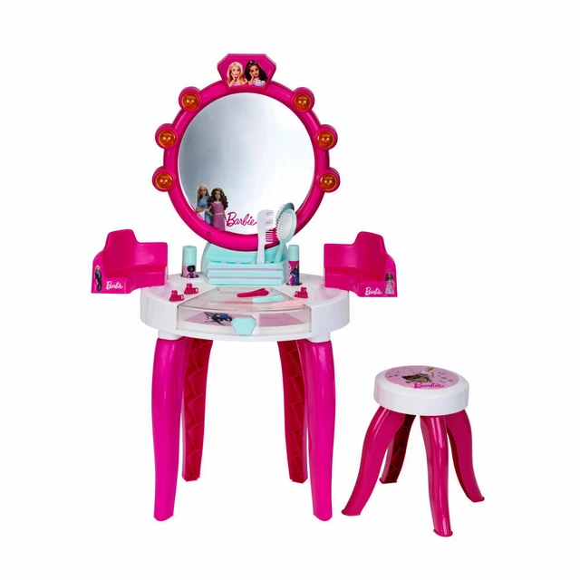 Theo Klein Barbie studio di bellezza luce suono toeletta toeletta chi...
