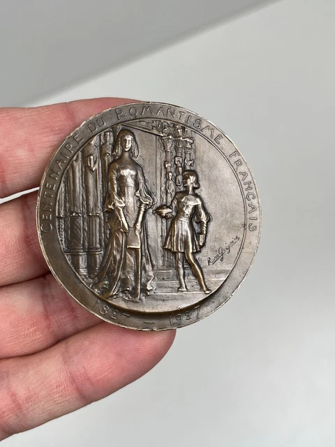 Médaille Bronze Rare - Centenaire République Du Chili 1910, Possiblement LALIQUE
