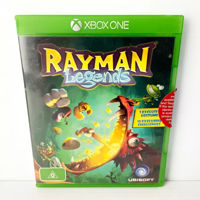 RAYMAN LEGENDS MICROSOFT XBOX 360 Game PAL Ubisoft 2013 No Manual