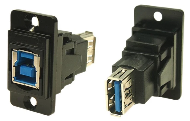 ADATTATORE USB, 3.0 tipo B RCPT-A RCPT, connettori e adattatori USB ...