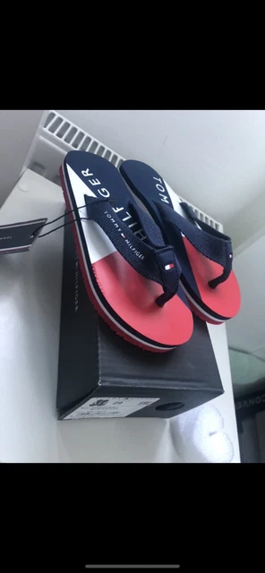 Tommy Hilfiger Flip Flops Kids Size 11