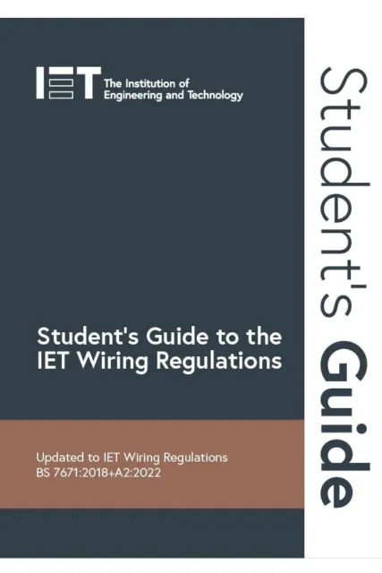 The IET Students Guide to the IET Wiring Regulations - 9781839532603 (Book)