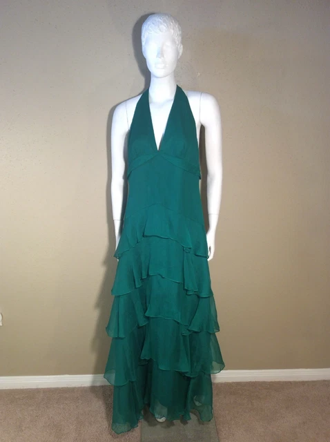 slim fit dress slacks BCBGMAXAZRIA Antonea Lace Trim Pleated Gown  Runway Catalog