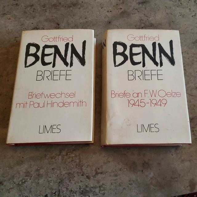 Gottfried Benn BRIEFE