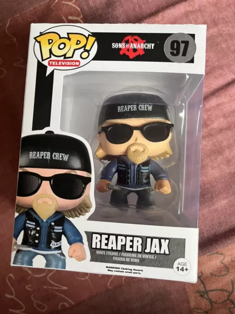 Funko Pop! Sons of Anarchy Jax Teller #112 Convention Exclusive - Custom Box