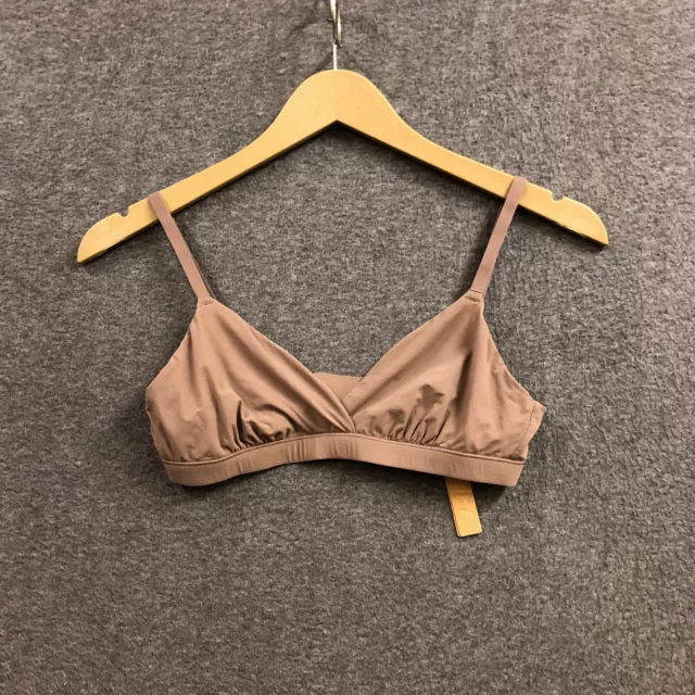 SKIMS FITS EVERYBODY Crossover Bralette Color Mica Sz Large BR-TRI