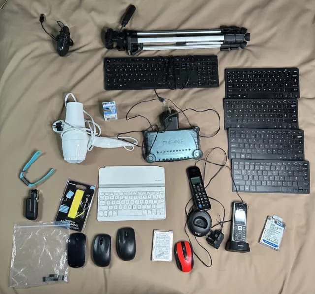 Job Lot/Bundle of Mixed Electronics. Used. Untested. Looks Like Great Condition