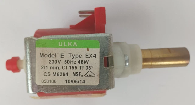 DL-pro Ulka EX5 Pompe à Eau 48W 230V Pour Machine à Café Philips Saeco - Réf 996530007753 12000140