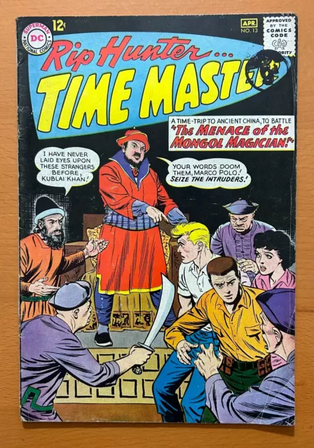 Rip Hunter Time Master #13 (DC 1963) Silver Age comic.