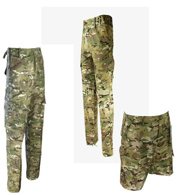GENUINE BRITISH ARMY Mtp & Btp Trousers Shorts Multicam Combat