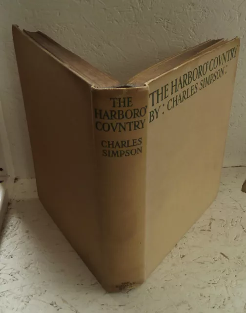 Vintage Book 1927 The Harboro' Country Charles Simpson Large H/b Fox Hunting 2