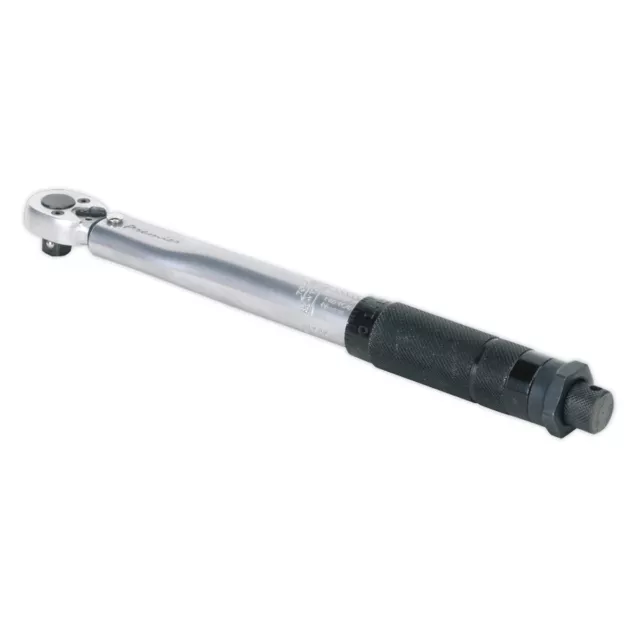 Sealey Stw1012 Torque Wrench Micrometer Style 3/8Sq Drive 2-24Nm/1.47-17.70Lb.Ft