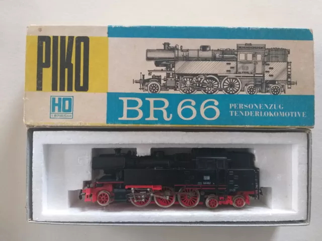 Piko BR 66 002 der DB (OVP+Bedienungsanleitung) Spur H0