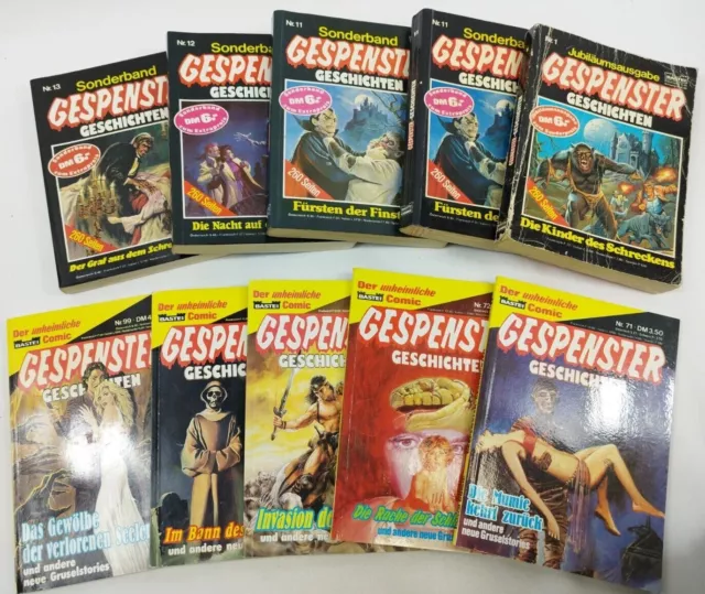 Gespenster Geschichten Comics Taschenbuch Nr. 1 Bastei Verlag Comic Horror Heft